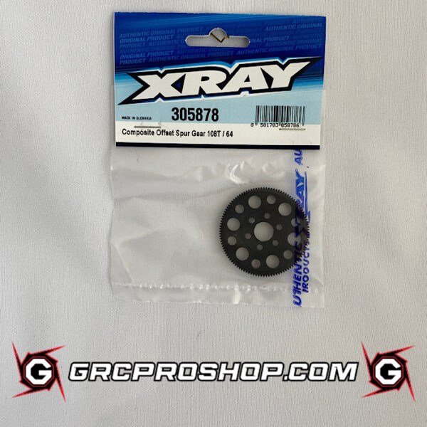 XRAY - XRA305878 - OFFSET SPUR GEAR 108T / 64