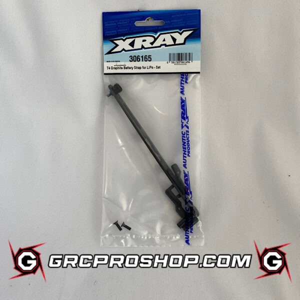 XRAY - XRA306165 - T4 GRAPHITE BATTERY STRAP FOR LiPo - SET