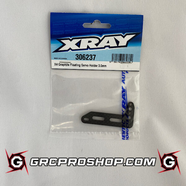 XRAY - XRA306237 - X4 GRAPHITE FLOATING SERVO HOLDER 3.0MM