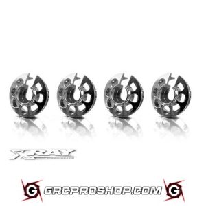 XRAY - XRA308031 - ALU XRAY SHOCK SPRING RETAINING COLLAR (4)