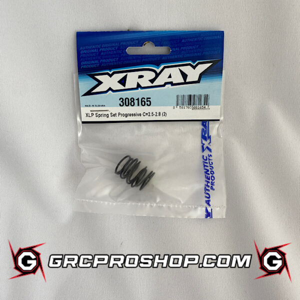 XRAY - XRA308165 - XLP SPRING-SET PROGRESSIVE C=2.5-2.8 (2)