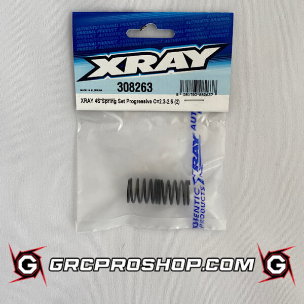 XRAY - XRA308263 - XRAY 4S SPRING-SET PROGRESSIVE C=2.3-2.6 (2)