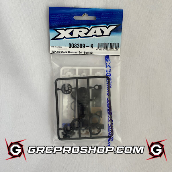 XRAY - XRA308309K - XLP ALU SHOCK ABSORBER-SET - BLACK (2)