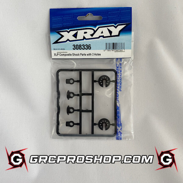 XRAY - XRA308336 - XLP COMPOSITE SHOCK PARTS WITH 2 HOLES
