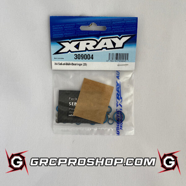 XRAY - XRA309004 - X4 SET OF BALL-BEARINGS (25)