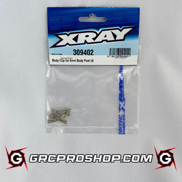 XRAY - XRA309402 - BODY CLIP FOR 6MM BODY POST (4)