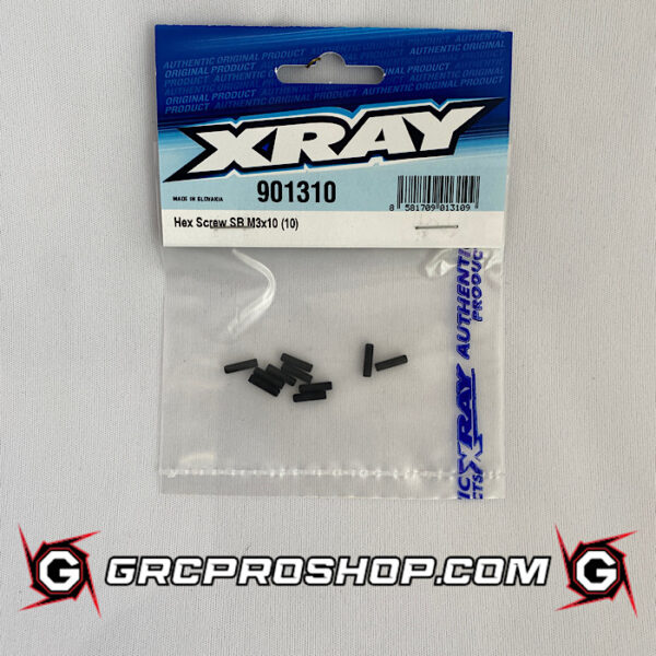 XRAY - XRA901310 - HEX SCREW SB M3x10  (10)