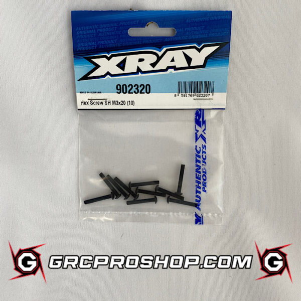 XRAY - XRA902320 - HEX SCREW SH M3x20  (10)