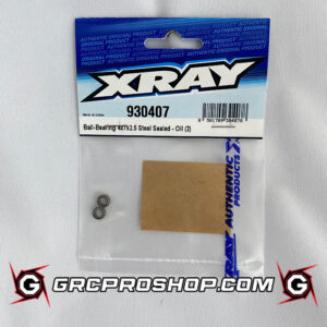 XRAY - XRA930407 - BALL-BEARING 4x7x2.5 STEEL SEALED - OIL (2)