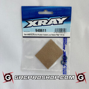 XRAY - XRA940611 - BALL-BEARING 6x10x3 LOW RADIAL PLAY RUBBER SEALED  - OIL (2)
