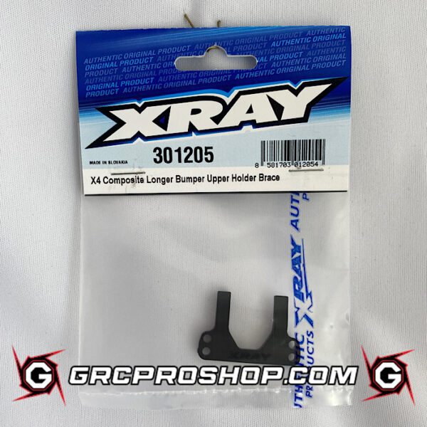 XRAY - XRA301205 - X4 COMPOSITE LONGER BUMPER UPPER HOLDER BRACE