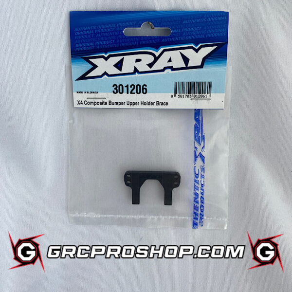 XRAY - XRA301206 - X4 COMPOSITE BUMPER UPPER HOLDER BRACE