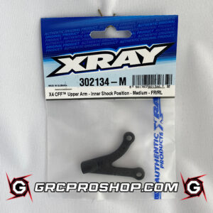XRAY - XRA302134M - X4 CFF UPPER ARM - INNER SHOCK POSITION - MEDIUM - FR/RL