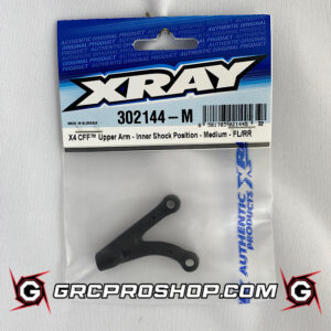 XRAY - XRA302144M - X4 CFF UPPER ARM - INNER SHOCK POSITION - MEDIUM - FL/RR