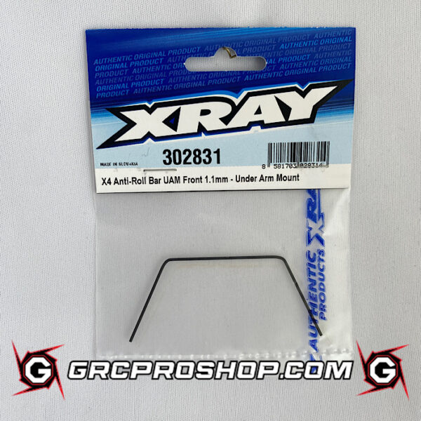 XRAY - XRA302831 - X4 ANTI-ROLL BAR UAM - UNDER ARM MOUNT - FRONT 1.1 MM