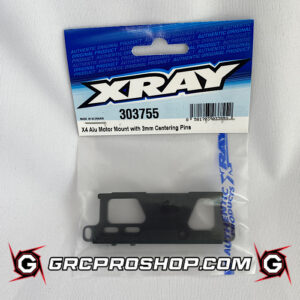 XRAY - XRA303755 - X4 ALU MOTOR MOUNT WITH 3MM CENTERING PINS