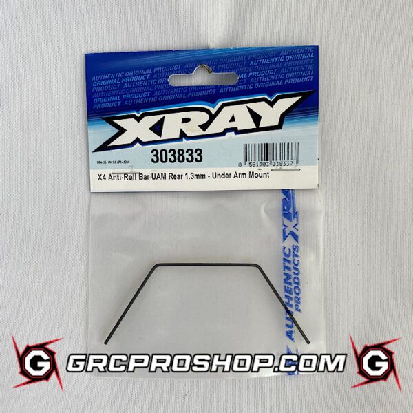XRAY - XRA303833 - X4 ANTI-ROLL BAR UAM - UNDER ARM MOUNT - REAR 1.3 MM