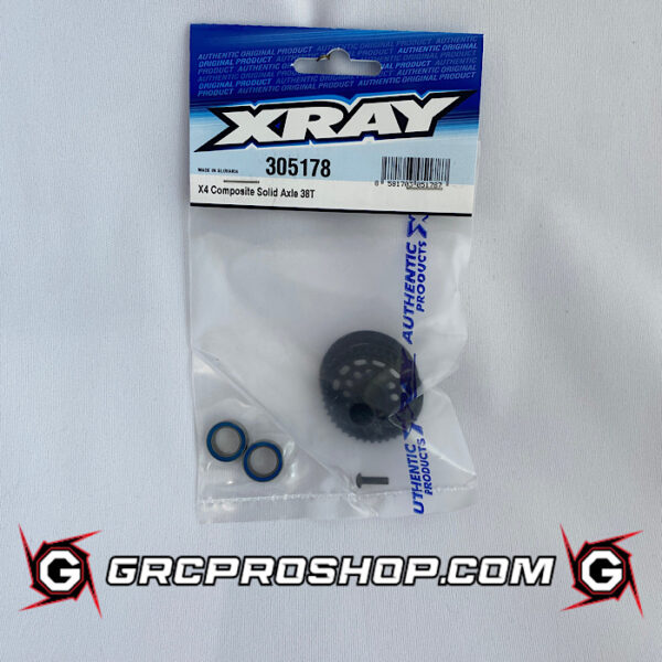 XRAY - XRA305178 - X4 COMPOSITE SOLID AXLE 38T