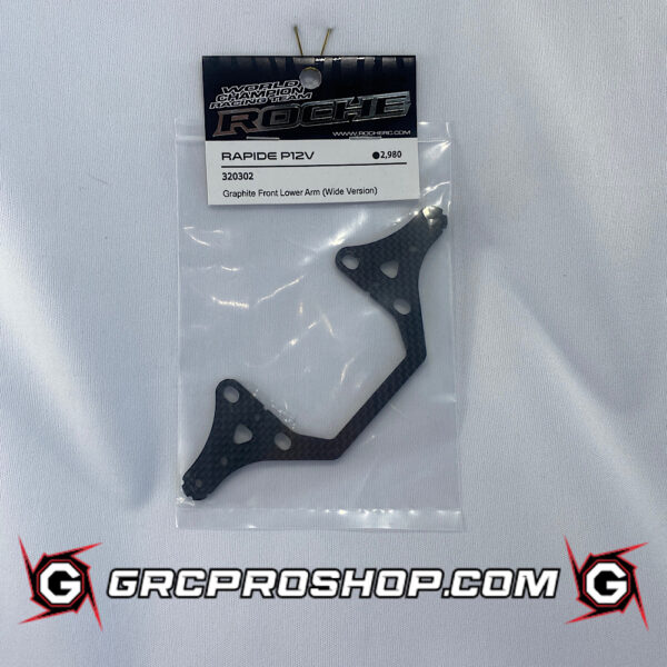 Roche RHE320302 - Rapide P12V Graphite Front Lower Arm (Wide Version)