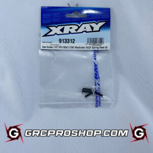 XRAY - XRA913312 - HEX SCREW 110 Degree SFH M3x12 - CNC MACHINED - HUDY SPRING STEEL(4)