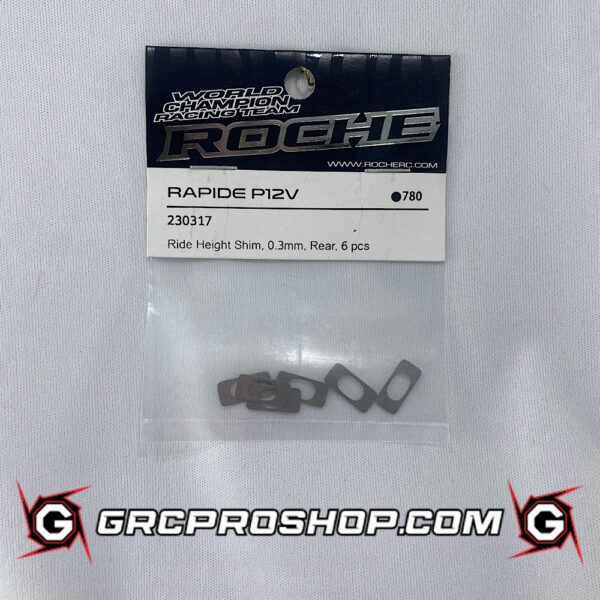 Roche RHE230317 - Rapide P12V Ride Height Shim  0.3mm  Rear  6 pcs