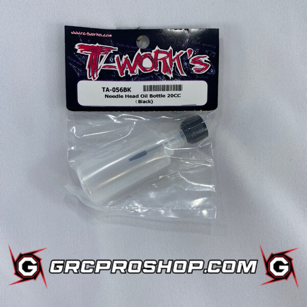 T-Work's TWKTA-056BK - Needle Head Oil Bottle 20CC Black)