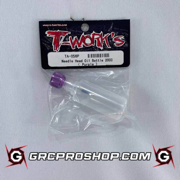 T-Work's TWKTA-056P - Needle Head Oil Bottle 20CC Purple)
