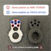 Sagami RC Fab SRFXR008 - Aluminum horn for XRAY servo saver (large) - Image 2