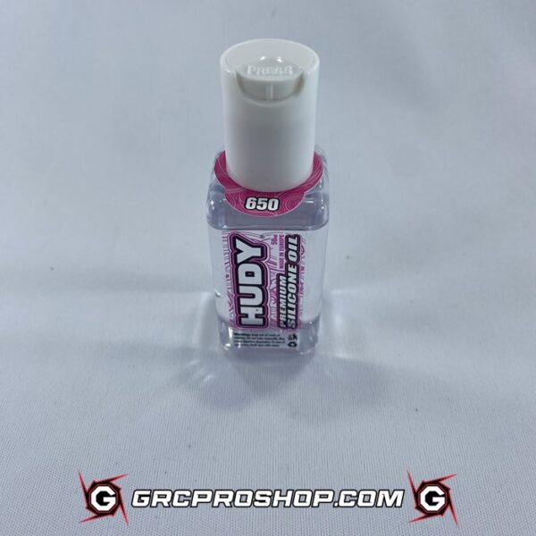 Hudy 106365 - HUDY ULTIMATE SILICONE OIL 650 cSt - 50ML