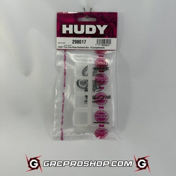 HUDY - HUD298017 - HUDY SMALL ONE-PIECE HARDWARE BOX - 8-COMPARTMENTS