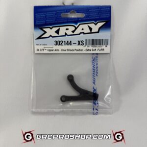 XRAY 302144-XS - X4 CFF UPPER ARM - INNER SHOCK POSITION - EXTRA SOFT - FL/RR