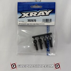 XRAY 302670 - X4 COMPOSITE UPPER ARM LINKS 4.9MM (1+1+1+1)