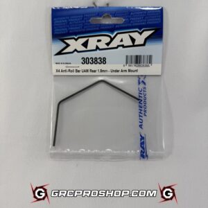 XRAY 303838 - X4 ANTI-ROLL BAR UAM - UNDER ARM MOUNT - REAR 1.8MM