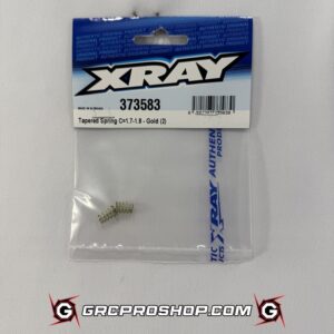 XRAY 373583 - TAPERED SPRING C=1.7-1.8 - GOLD (2)