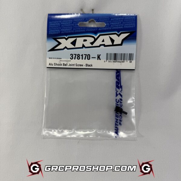 XRAY 378170-K - ALU SHOCK BALL JOINT SCREW - BLACK