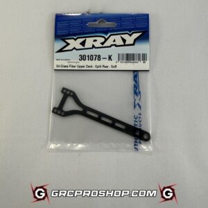 XRAY 301078-K - X4 GLASS FIBER UPPER DECK - SPLIT REAR