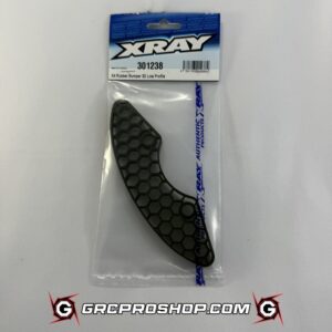 XRAY 301238 - X4 RUBBER BUMPER 3D LOW PROFILE