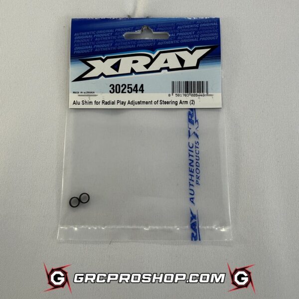 XRAY - XRA302544 - ALU SHIM FOR RADIAL PLAY ADJUSTMENT OF STEERING ARM (2)