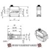 MKS Servos MKSHV50P - 1/12 Metal Gear High Voltage Servo - Image 2