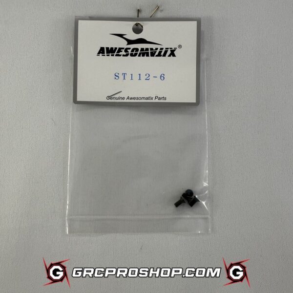 Awesomatix - AWEA800-ST112-6 - M3X6mm Centering Screw Low Head x 4