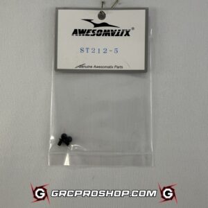 Awesomatix - AWEA800-ST212-5 - M3X5mm Screw Low Head x4