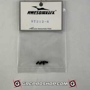 Awesomatix - AWEA800-ST212-6 - M3X6mm Screw Low Head x 4