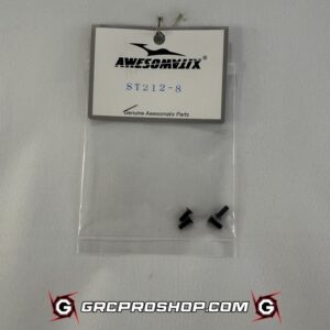 Awesomatix - AWEA800-ST212-8 - M3X8mm Screw Low Head x 4