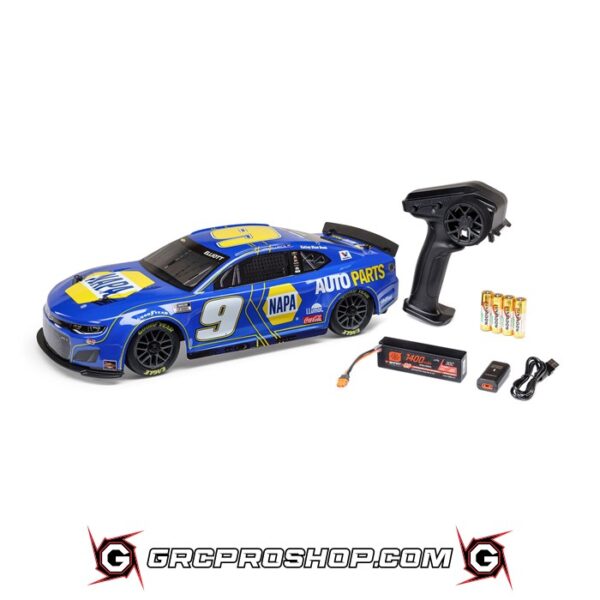 LOSI LOS1122509 - 1/12 Losi NASCAR 2025 Chase Elliot No. 9 NAPA (Battery & Charger Included) Blue