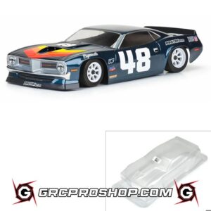 Protoform PFM159400 - 1970 Plymouth Barracuda Clear Body for VTA Class (Clear)