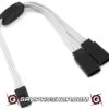 Yeah Racing - EA-WPT-0154WT - 60-Core Y-Harness High Current Servo Extension Lead (White) (JR/Futaba Plug) (150mm) - Image 3