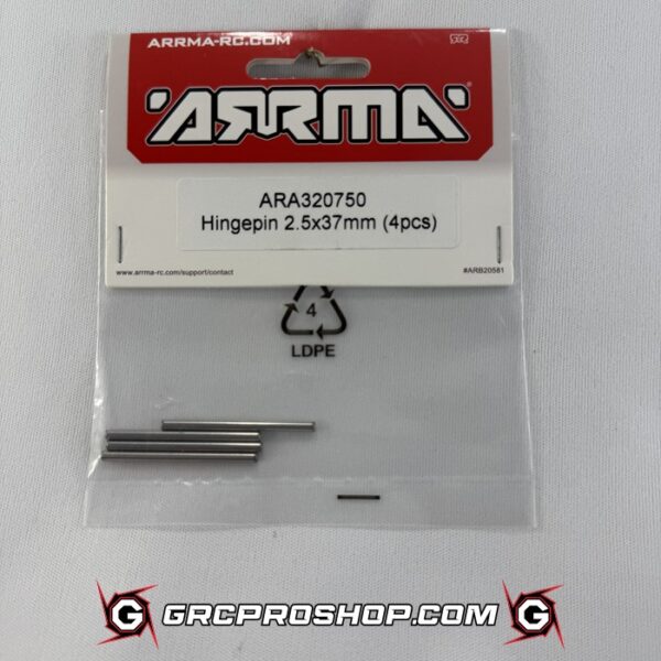 Arrma - ARA320750 - Hingepin 2.5x37mm (4pcs)