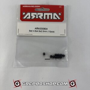 Arrma - ARA330804 - Ball 4.8x4.9x2.5mm (10pcs)