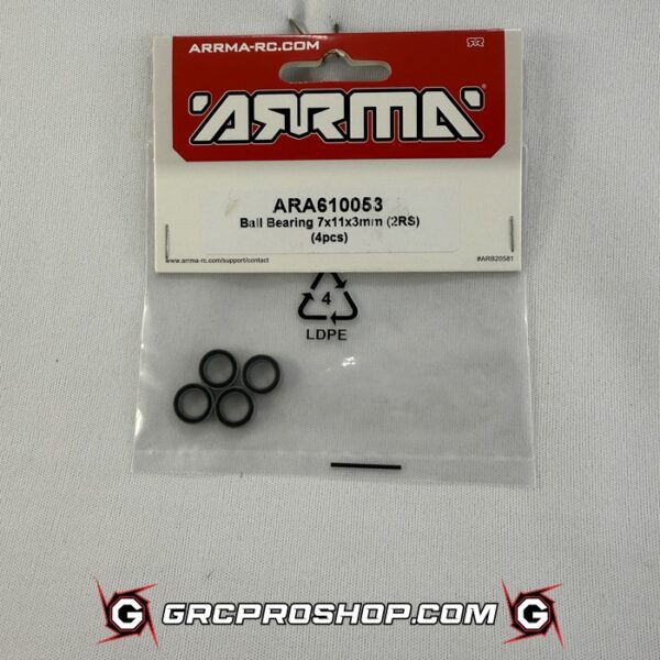 Arrma - ARA610053 - Ball Bearing 7x11x3mm (2RS) (4pcs)