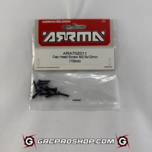 Arrma - ARA702011 - Cap Head Screw M2.5x12mm (10pcs)